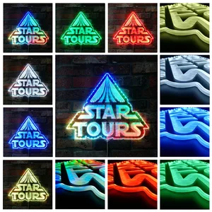 Star Tours Logo RGB LED Sign