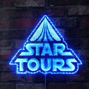 Star Tours Logo RGB LED Sign