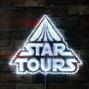Star Tours Logo RGB LED Sign