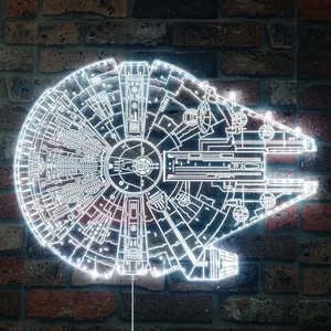 Star Wars Millennium Falcon RGB LED Sign