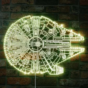 Star Wars Millennium Falcon RGB LED Sign