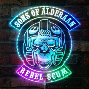 Star Wars Sons of Alderaan RGB LED Sign