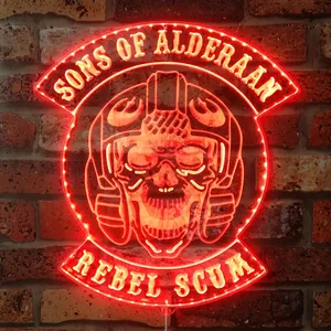 Star Wars Sons of Alderaan RGB LED Sign