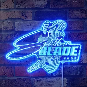 Stellar Blade Logo RGB LED Sign
