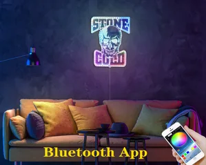 Stone Cold Logo RGB LED Sign