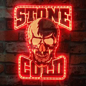 Stone Cold Logo RGB LED Sign