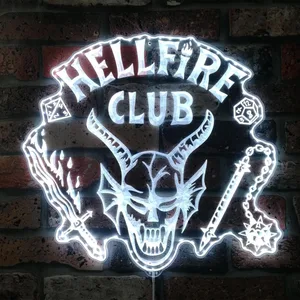 Stranger Things Hellfire Club RGB LED Sign