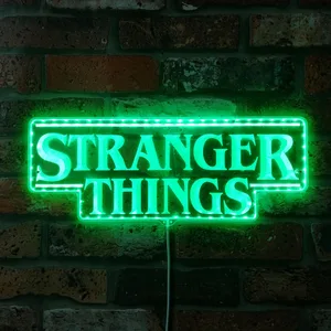 Stranger Things Logo RGB LED Sign