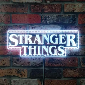 Stranger Things Logo RGB LED Sign