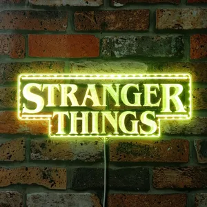 Stranger Things Logo RGB LED Sign