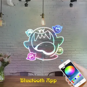 Super Mario Bros Boo 2 RGB LED Sign