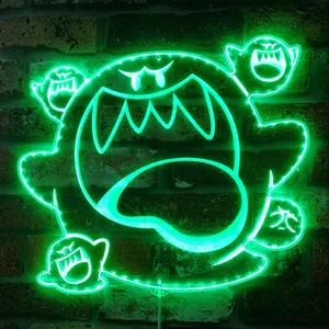 Super Mario Bros Boo 2 RGB LED Sign