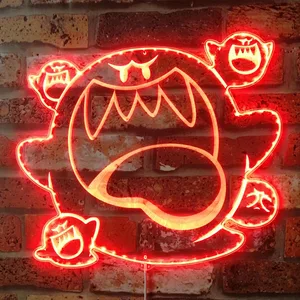 Super Mario Bros Boo 2 RGB LED Sign