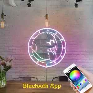 Super Mario Bros Boo RGB LED Sign