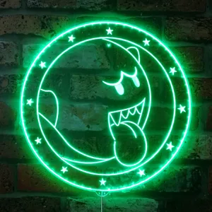 Super Mario Bros Boo RGB LED Sign