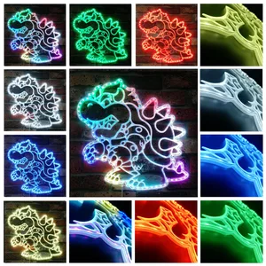 Super Mario Bros Bowser RGB LED Sign