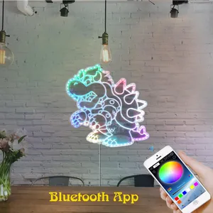 Super Mario Bros Bowser RGB LED Sign