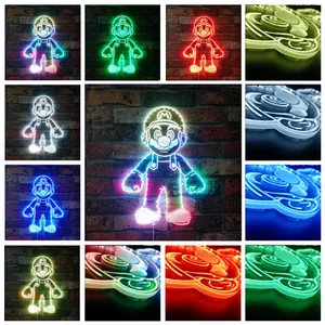 Super Mario Bros Mario Full RGB LED Sign