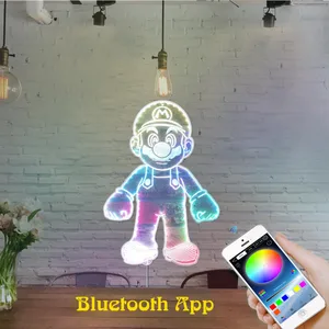 Super Mario Bros Mario Full RGB LED Sign