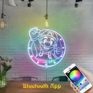 Super Mario Bros Mario RGB LED Sign