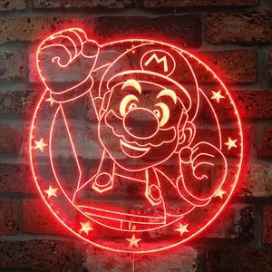 Super Mario Bros Mario RGB LED Sign