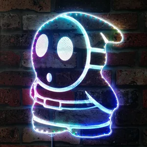 Super Mario Bros Shy Guy RGB LED Sign