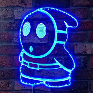 Super Mario Bros Shy Guy RGB LED Sign