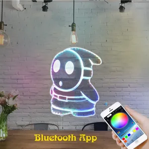Super Mario Bros Shy Guy RGB LED Sign