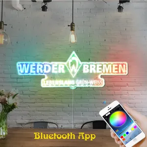 SV Werder Bremen Logo RGB LED Sign