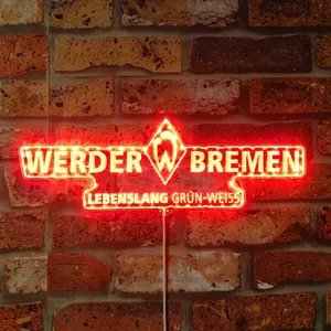 SV Werder Bremen Logo RGB LED Sign