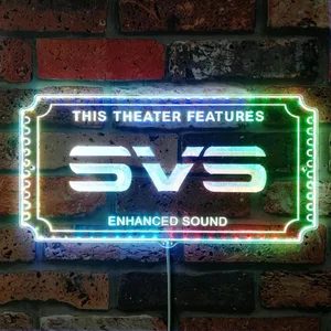 SVS Theater Sign RGB LED Sign