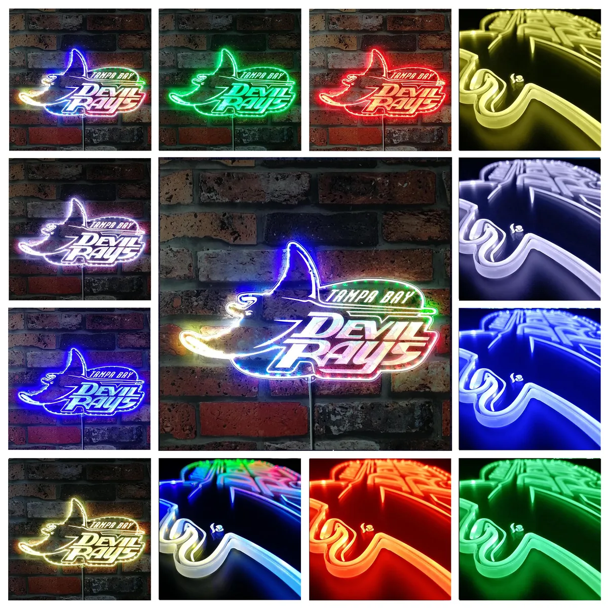 Tampa Bay Rays Devil Rays RGB LED Sign