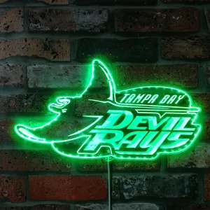 Tampa Bay Rays Devil Rays RGB LED Sign