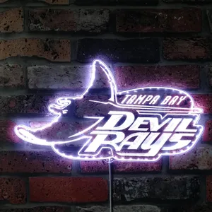 Tampa Bay Rays Devil Rays RGB LED Sign