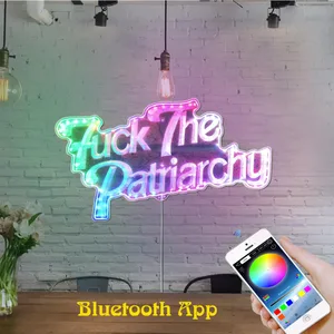 Taylor Swift Fuck the Patriarchy RGB LED Sign