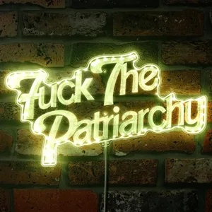 Taylor Swift Fuck the Patriarchy RGB LED Sign