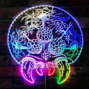 Terraria Brain of Cthulhu RGB LED Sign