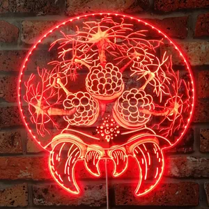 Terraria Brain of Cthulhu RGB LED Sign