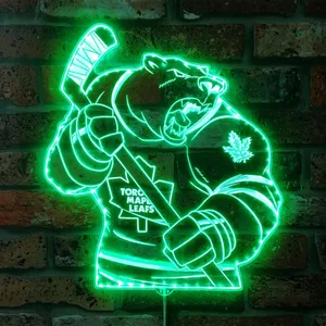 Toronto Maple Leafs Bardown RGB LED Sign