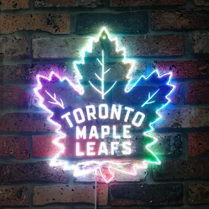 Toronto Maple Leafs Logo RGB LED Sign