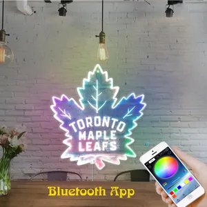 Toronto Maple Leafs Logo RGB LED Sign