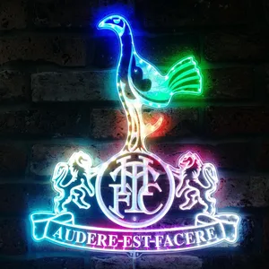 Tottenham Hotspur F.C Logo RGB LED Sign