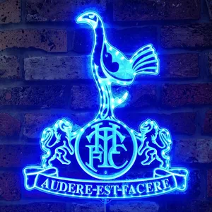 Tottenham Hotspur F.C Logo RGB LED Sign