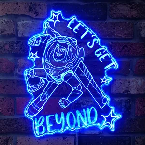 Toy Story Buzz Lightyear RGB LED Sign