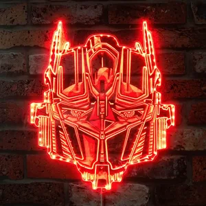Transformers Autobots Head RGB LED Sign