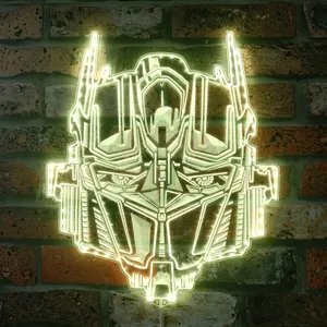 Transformers Autobots Head RGB LED Sign