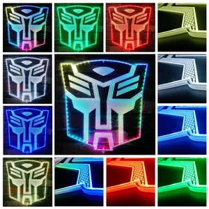 Transformers Autobots Icon RGB LED Sign