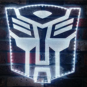 Transformers Autobots Icon RGB LED Sign