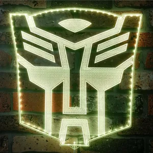 Transformers Autobots Icon RGB LED Sign