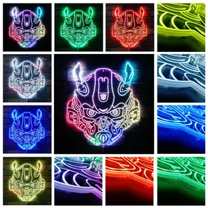 Transformers Bumblebee Head RGB LED Sign